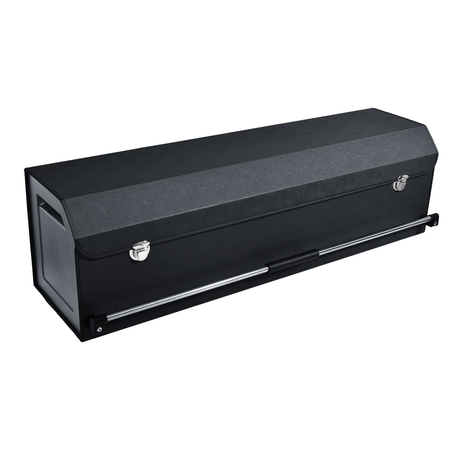 XCF Car Trunk Organizer, Durable Leather Storage Box with Lid and Sturdy Handle XCF Car Trunk Organizer, Durable Leather Storage Box with Lid and Sturdy Handle
