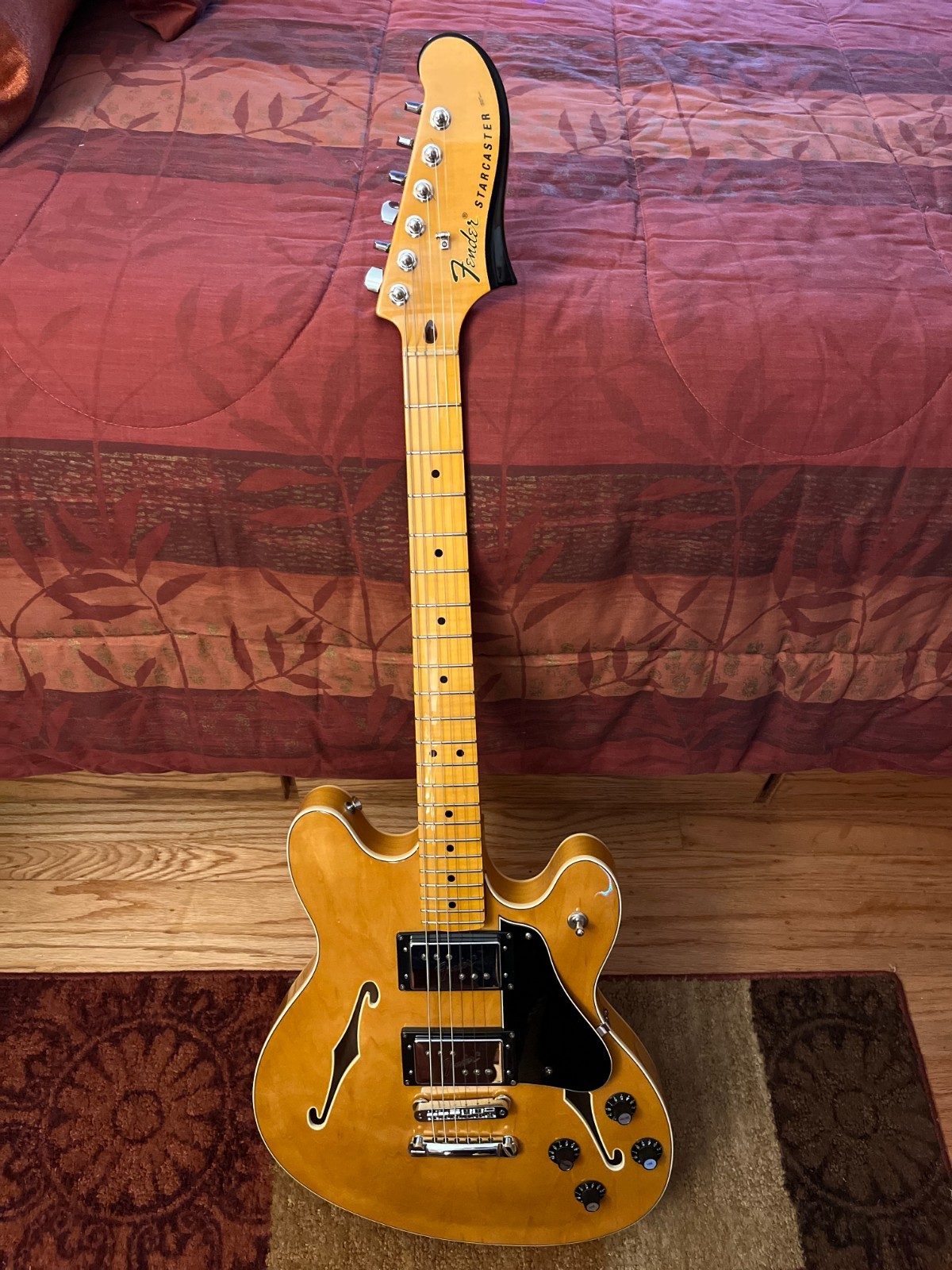 Fender Modern Player Starcaster Guitar 2014 - 2017 - Natural