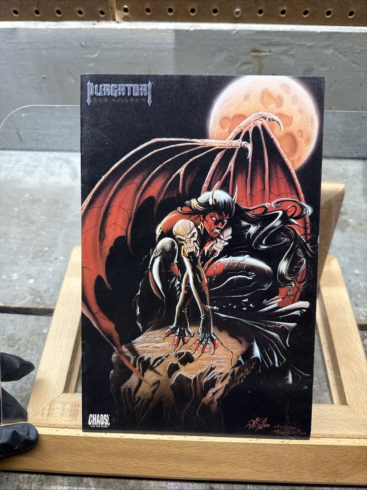 Purgatori God Killer #1 Premium Variant Cover by Al Rio Brian Pulido Lmt 3000