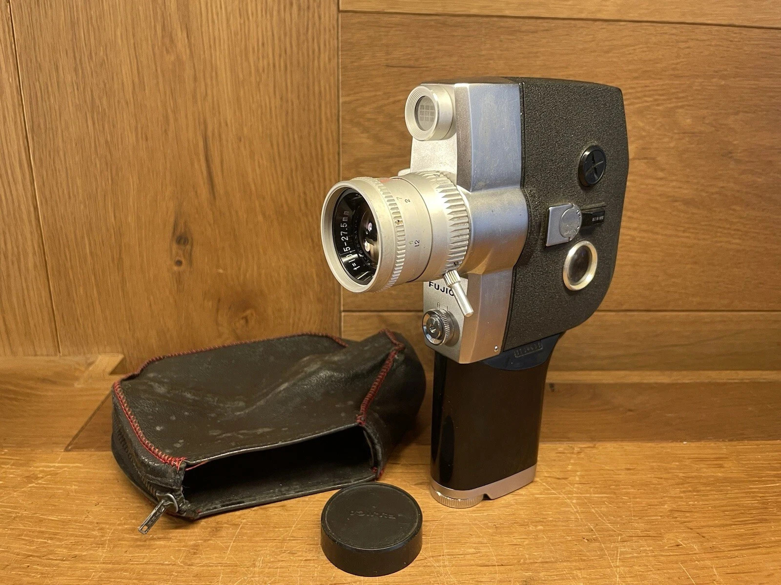 *Working : READ : Near Mint* Fuji Fujica Single 8 P300 Movie Camera From Japan