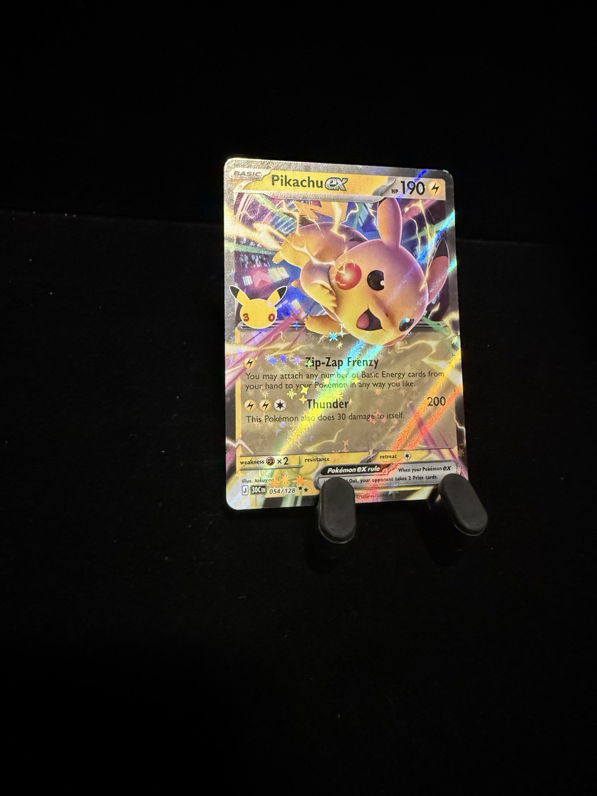 Pikachu EX 054/128 Pikachu EX 054/128