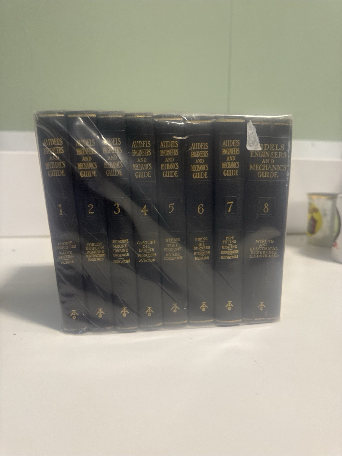 Audels Engineers And Mechanics Guide 1928 1930 Volumes 1 - 7 Softcover Books