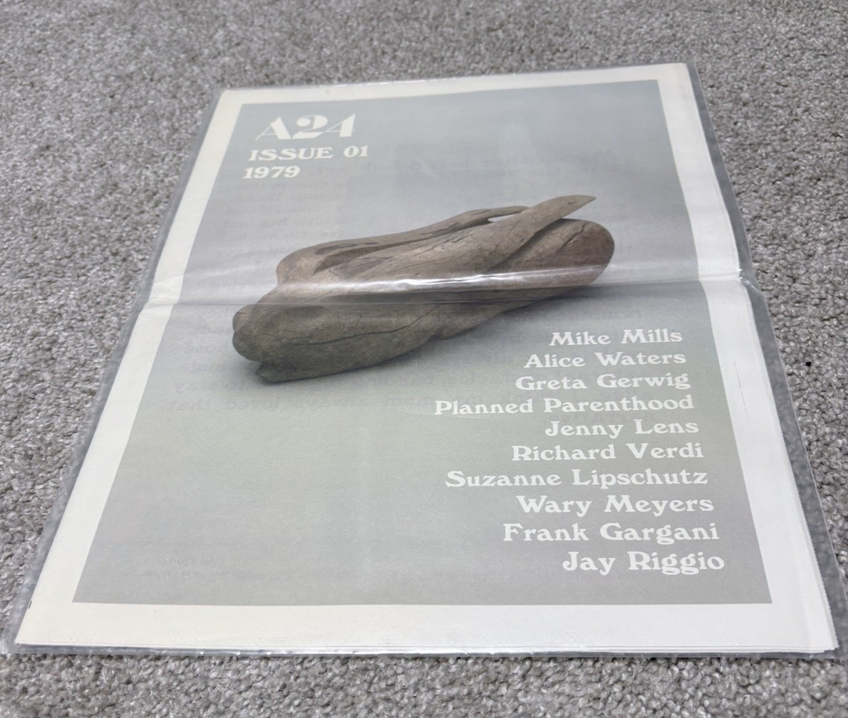 A24 Zine Issue #1: 1979 with Mike Mills (20th Century Women); RARE Out of Print