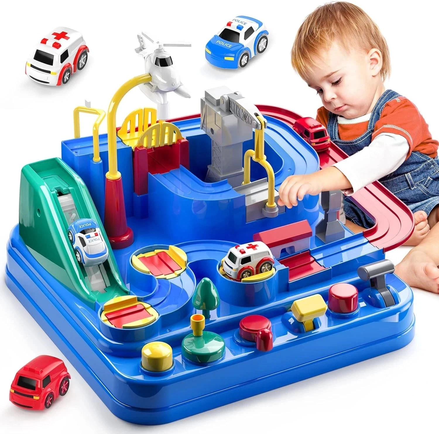 Race Track Car Toys for Kids 3 4 5 6 Years Old - City Adventures Set for Boys .. Race Track Car Toys for Kids 3 4 5 6 Years Old - City Adventures Set for Boys ..