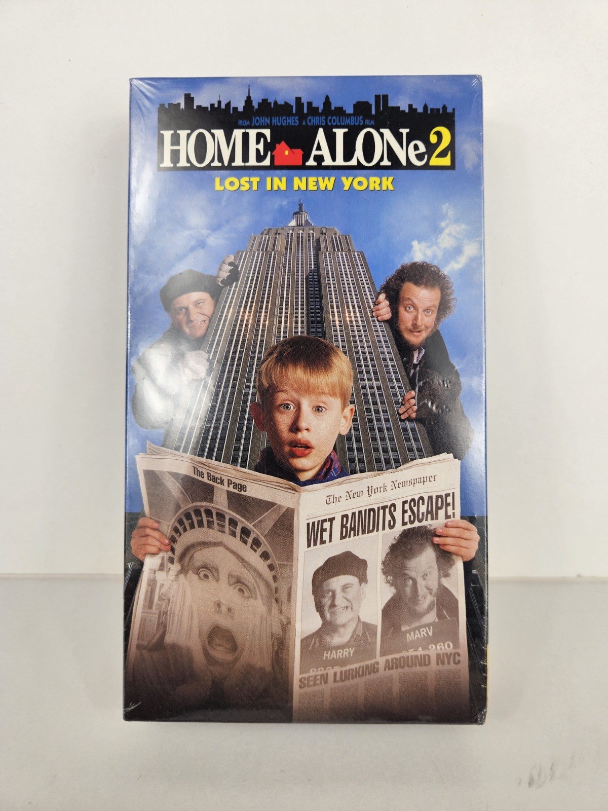 Home Alone 2 Lost In New York - 1993 VHS Fox Video Watermark Sealed Brand NEW Home Alone 2 Lost In New York - 1993 VHS Fox Video Watermark Sealed Brand NEW