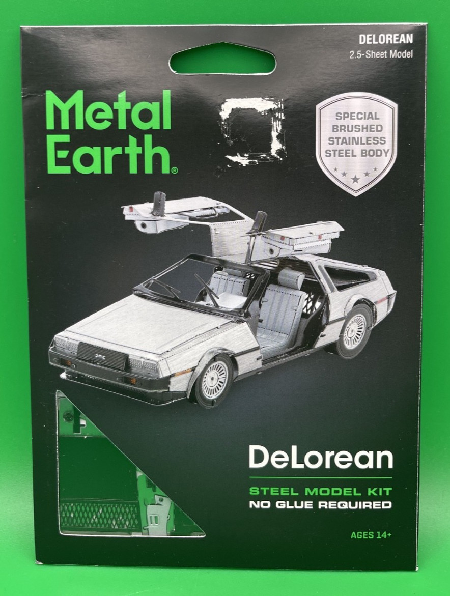 Metal Earth DeLorean 3D Metal Model