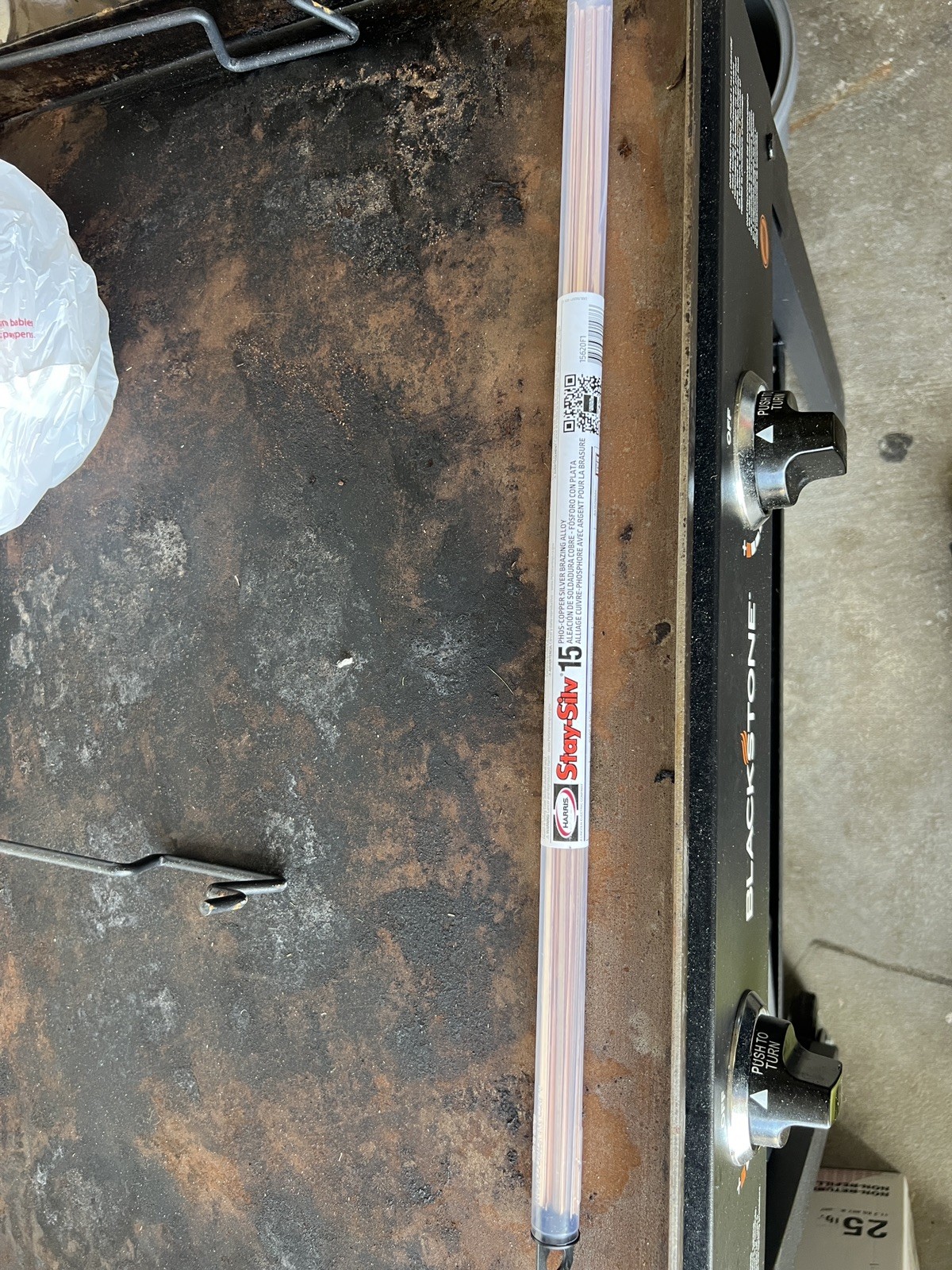 Harris Stay Silv 15 15% Silver Brazing Alloy Rods HVAC Grade 1LB 28 Rods