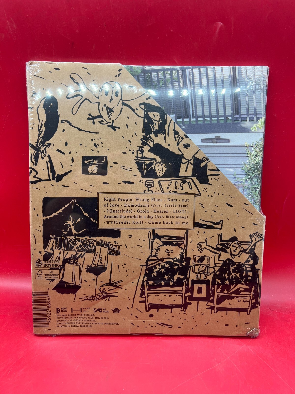 [BTS] [RM] Right Place, Wrong Person Exclusive CD (3 Versions) BRAND NEW