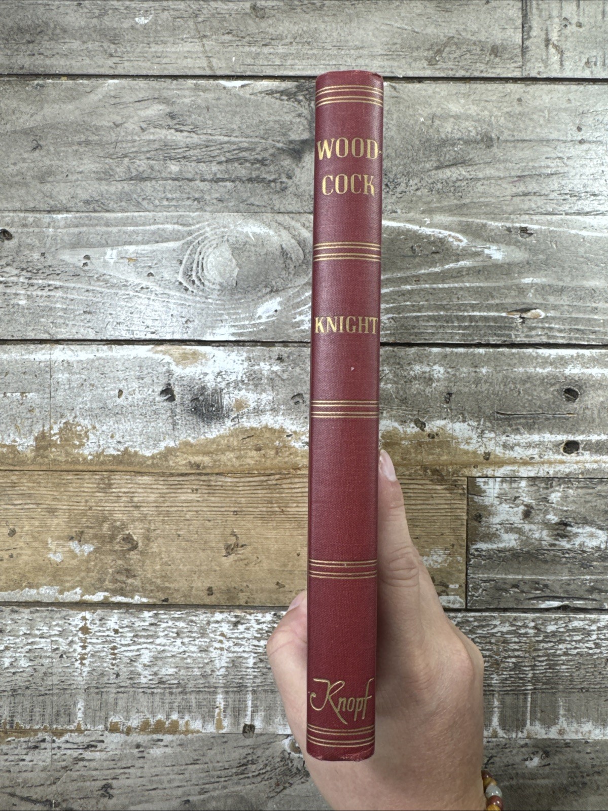 1946 Antique Hunting Book “Woodcock” John Alden Knight, Illustrated