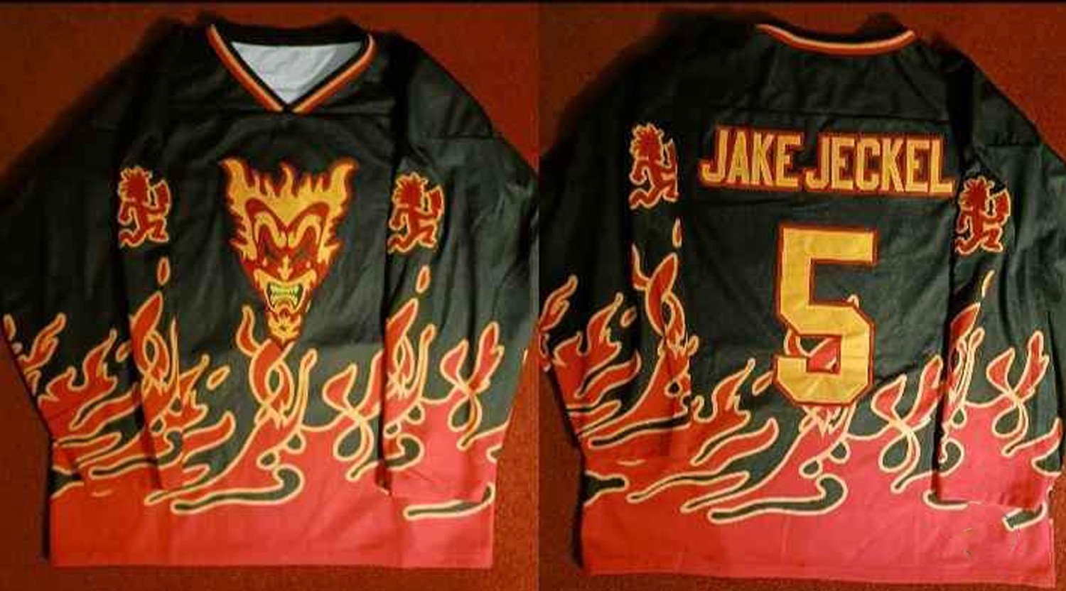 TRENDING Insane Clown Posse Jeckel Hockey Jersey All sizes PUG65