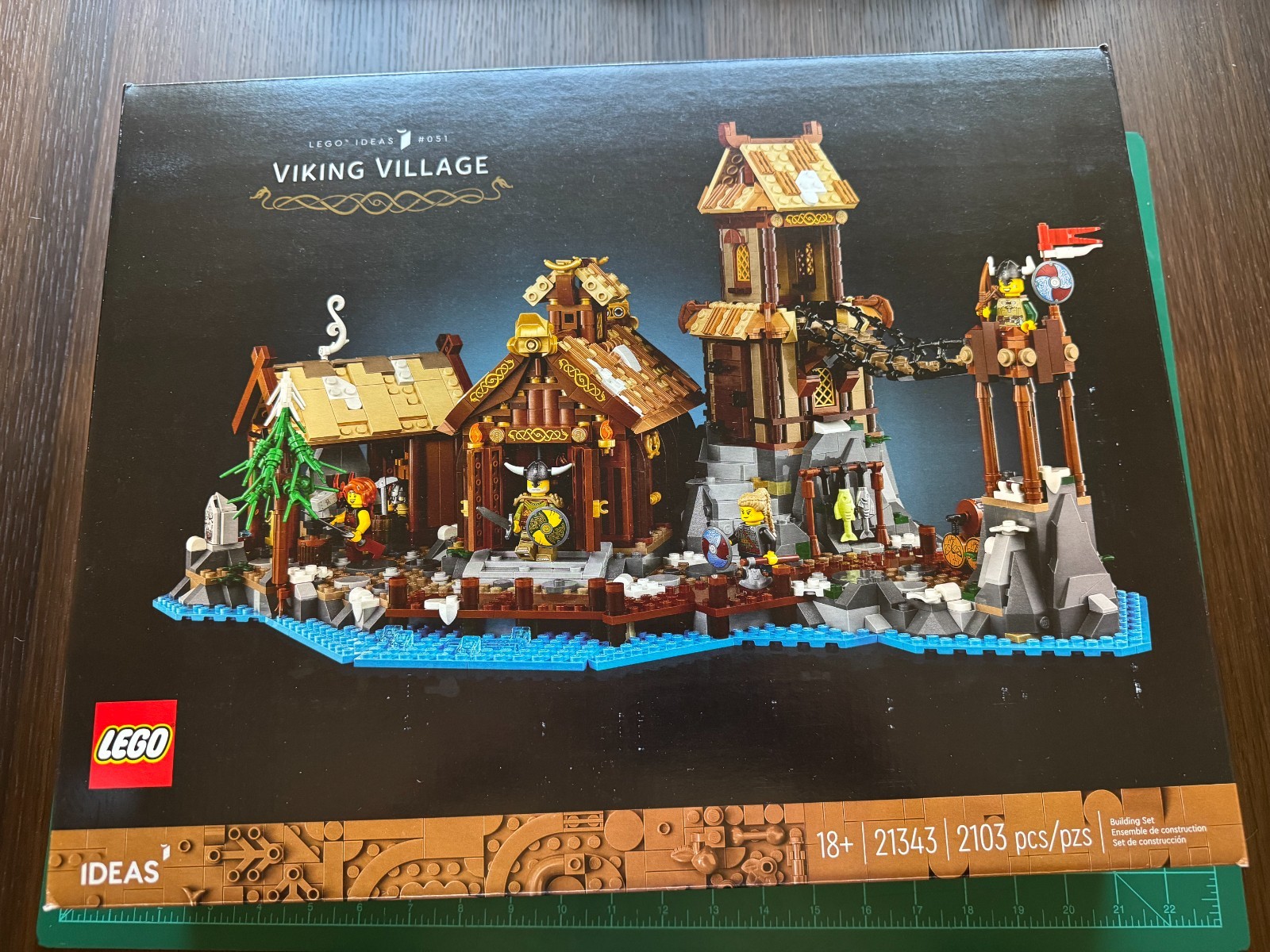 LEGO Ideas 21343 Viking Village — New, Factory Sealed, Unopened