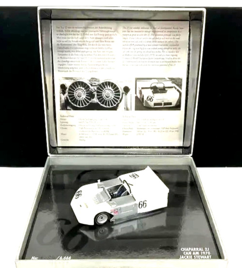 Minichamps 1:43 JACKIE STEWART Chaparral 2J Can Am 1970 #66 BOX SHIPS FREE Rare Minichamps 1:43 JACKIE STEWART Chaparral 2J Can Am 1970 #66 BOX SHIPS FREE Rare