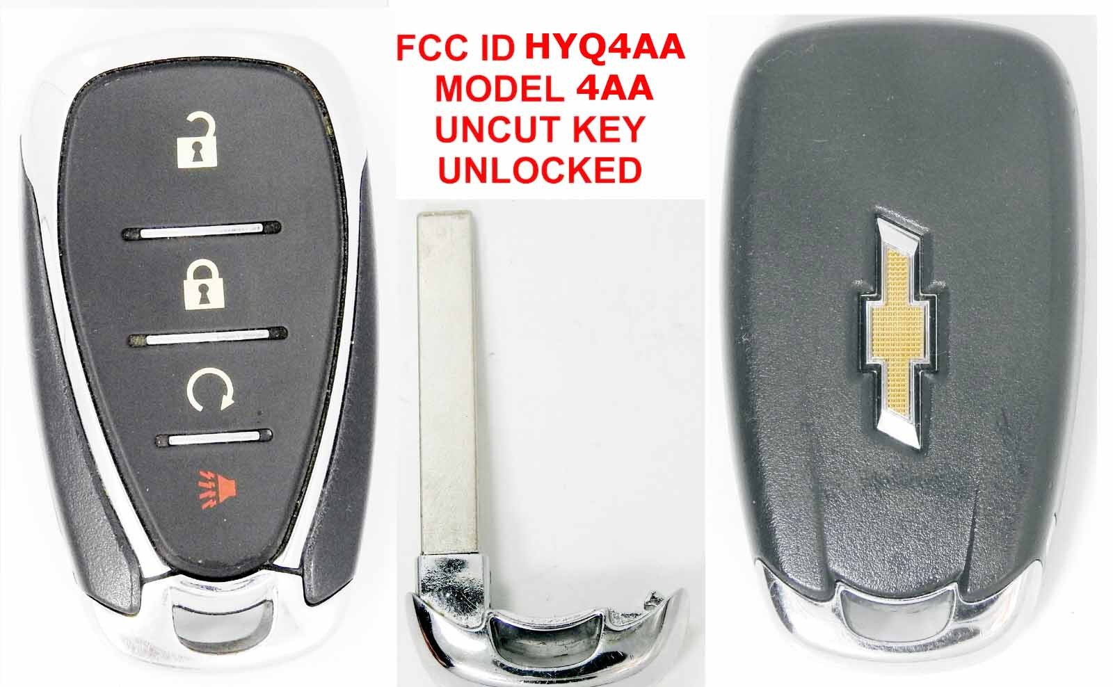 OEM 2017-2021 CHEVROLET BOLT TRAX VOLT UNLOCKED keyless remote key fob HYQ4AA