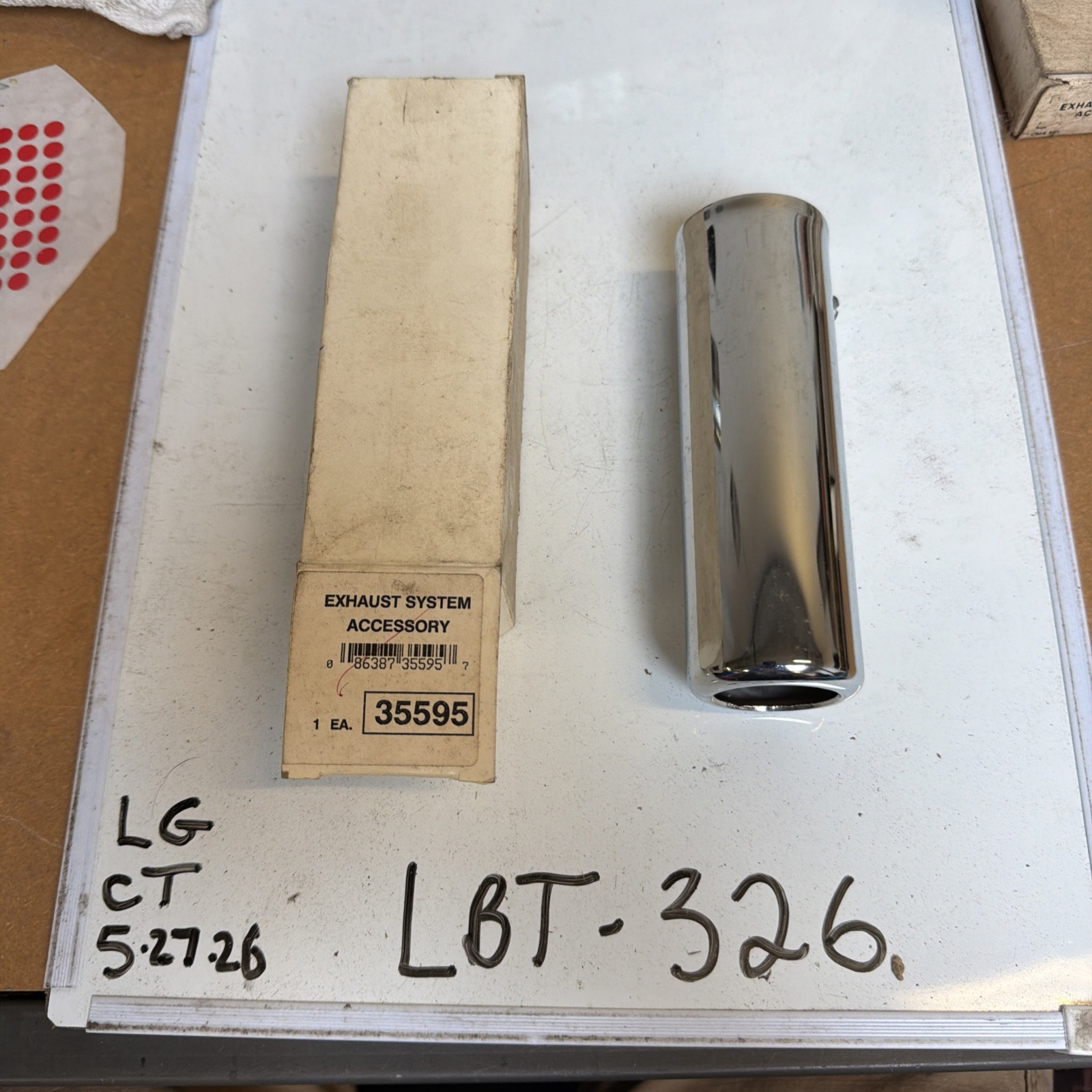 Walker 35595 Exhaust Pipe Spout 1.875 Walker 35595 Exhaust Pipe Spout 1.875