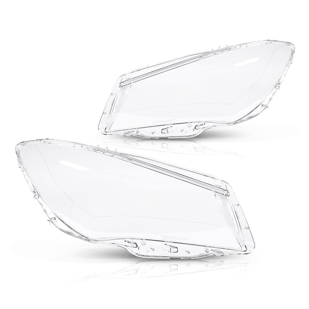 Headlight Lens Cover Pair Fit Benz CLA Class W117 2013-2016