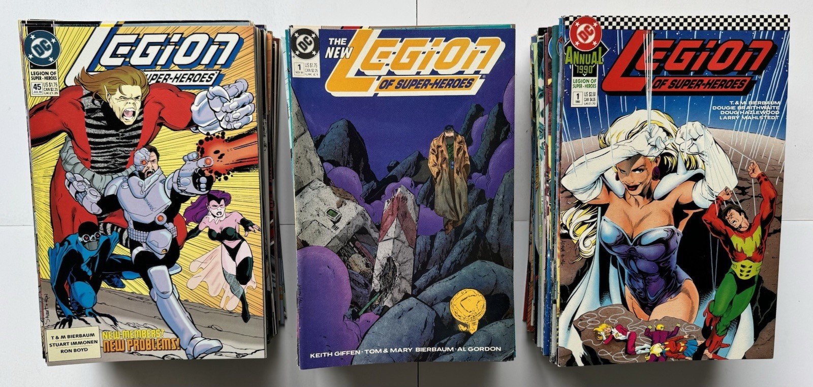 Legion of Super-Heroes #0-125 Complete Run + Annuals DC Comics 1989 VF/NM