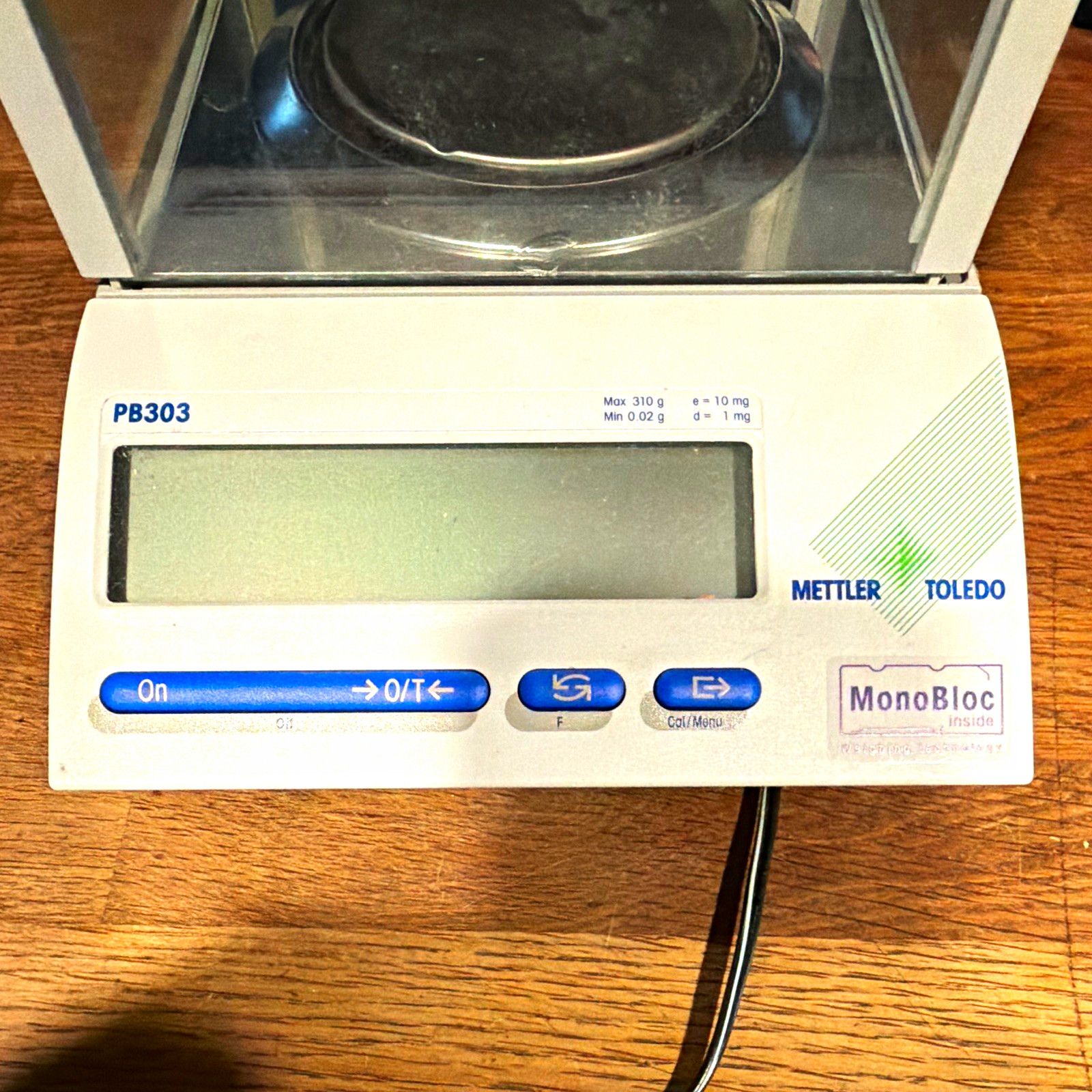 Mettler Toledo PB303 MonoBloc Analytical Balance w/ Draft Shield