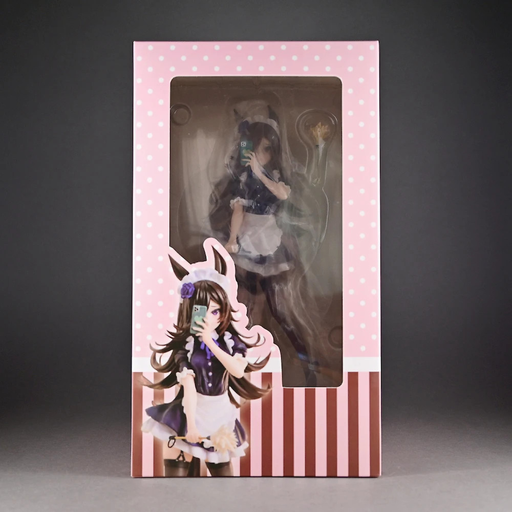 Uma Musume Pretty Derby Rice Shower Maid Outfit PVC Anime Figure Collectible