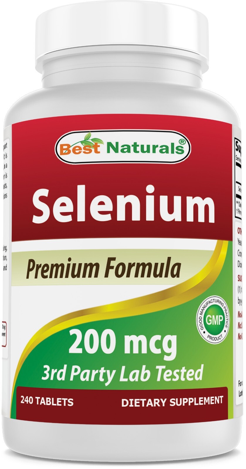 Best Naturals Selenium 200 mcg 240 Tablets Best Naturals Selenium 200 mcg 240 Tablets