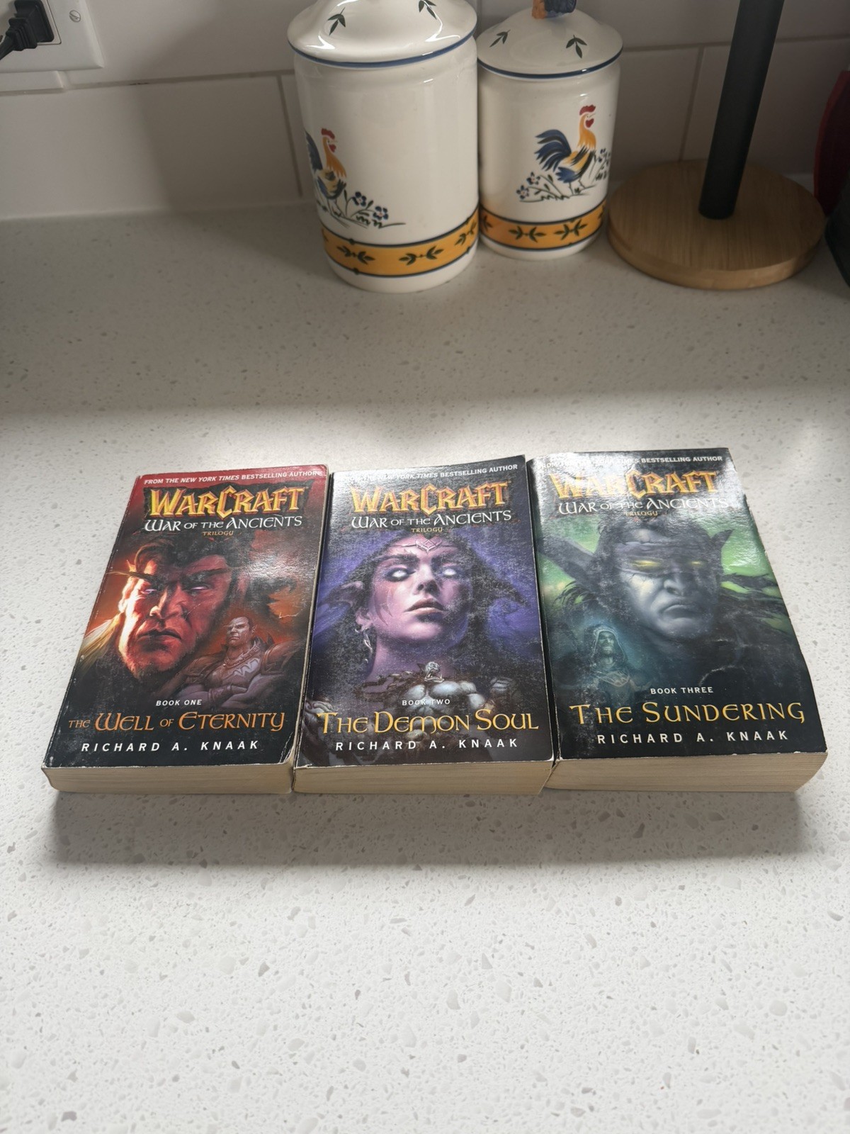 Warcraft War of the Ancients Trilogy Complete Set Warcraft War of the Ancients Trilogy Complete Set