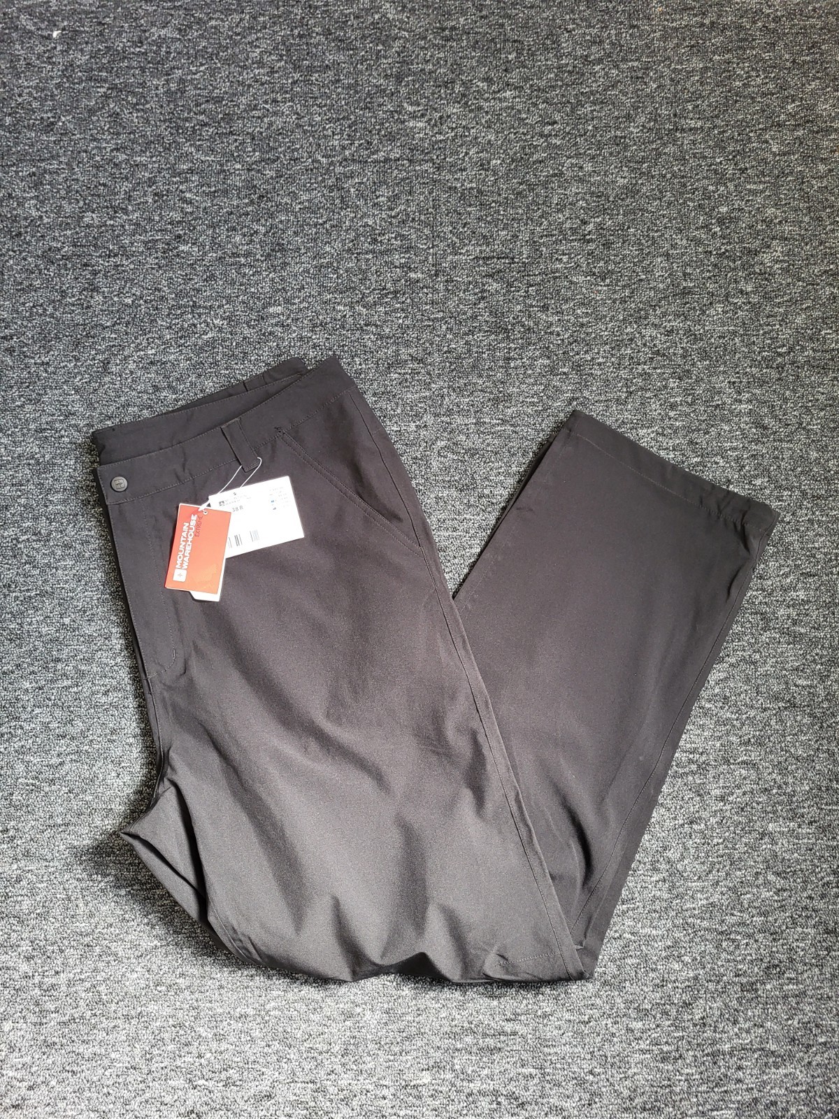 Mountain Warehouse Extreme Black Trousers Waterproof Mens Size 38R BNWT. PBF