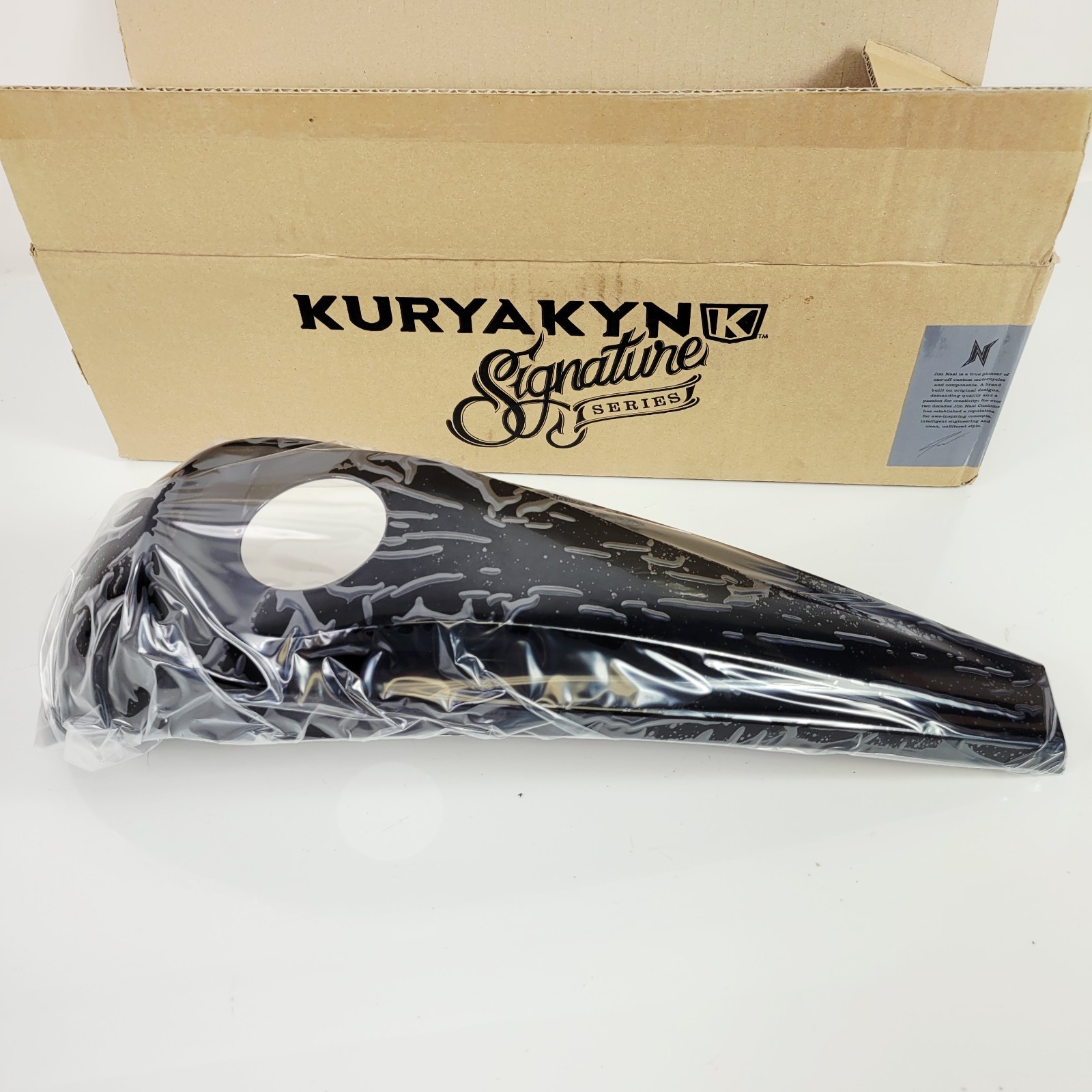 Kuryakyn 5689 Signature Series Smooth Dash Console Gloss Black 2008-2023 Touring