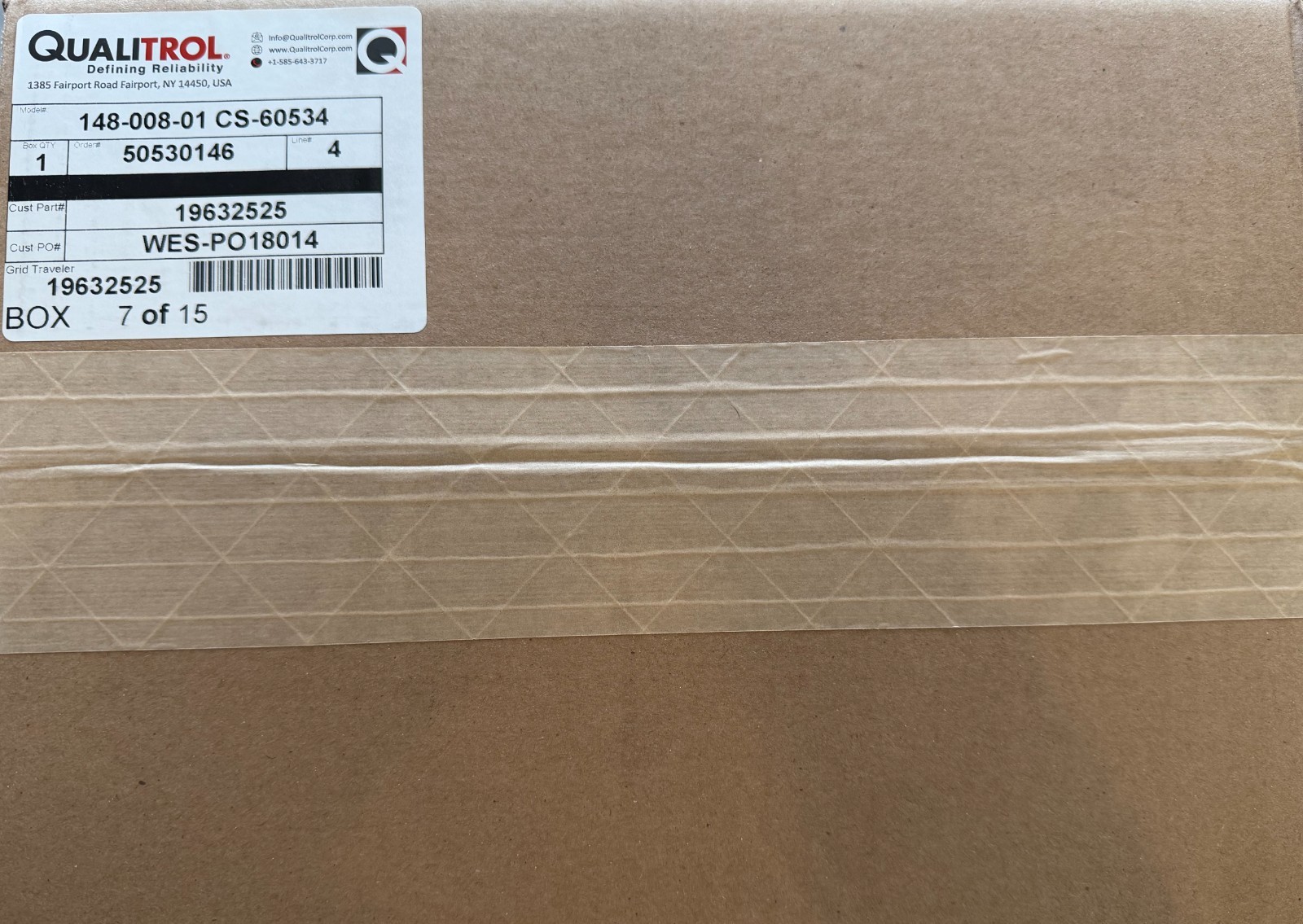 Qualitrol 148-008-01 - CS-60534 - Gauge Pressure Switch - New Qualitrol 148-008-01 - CS-60534 - Gauge Pressure Switch - New