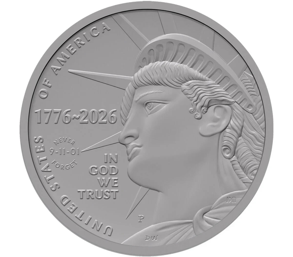 Pre-Sale-2026-P 9/11 Privy Mark Enduring Liberty Half Dollar Coin- Presale