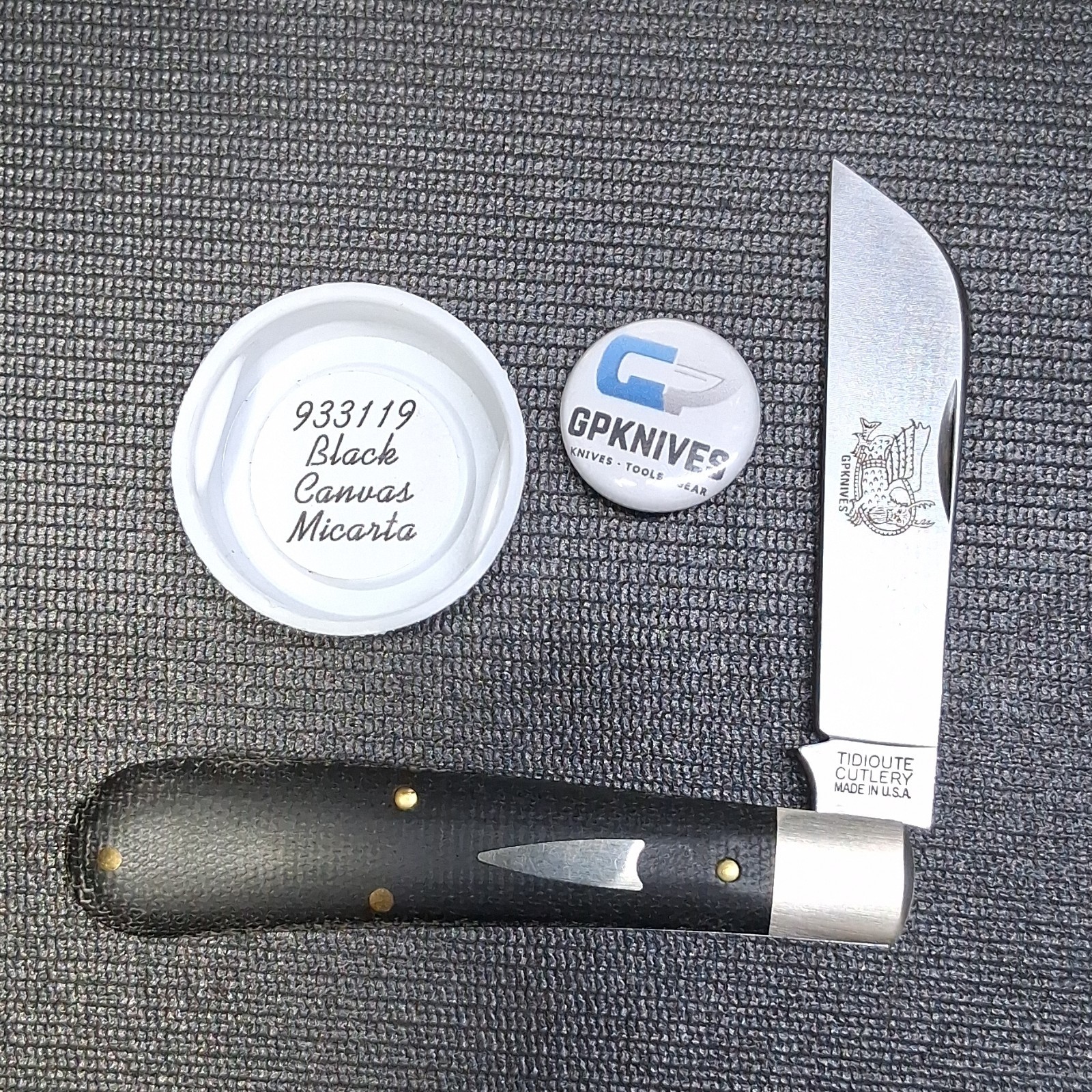 Tidioute Cutlery 933119 Sheepsfoot GPK Special Factory Order 1of102 Tidioute Cutlery 933119 Sheepsfoot GPK Special Factory Order 1of102