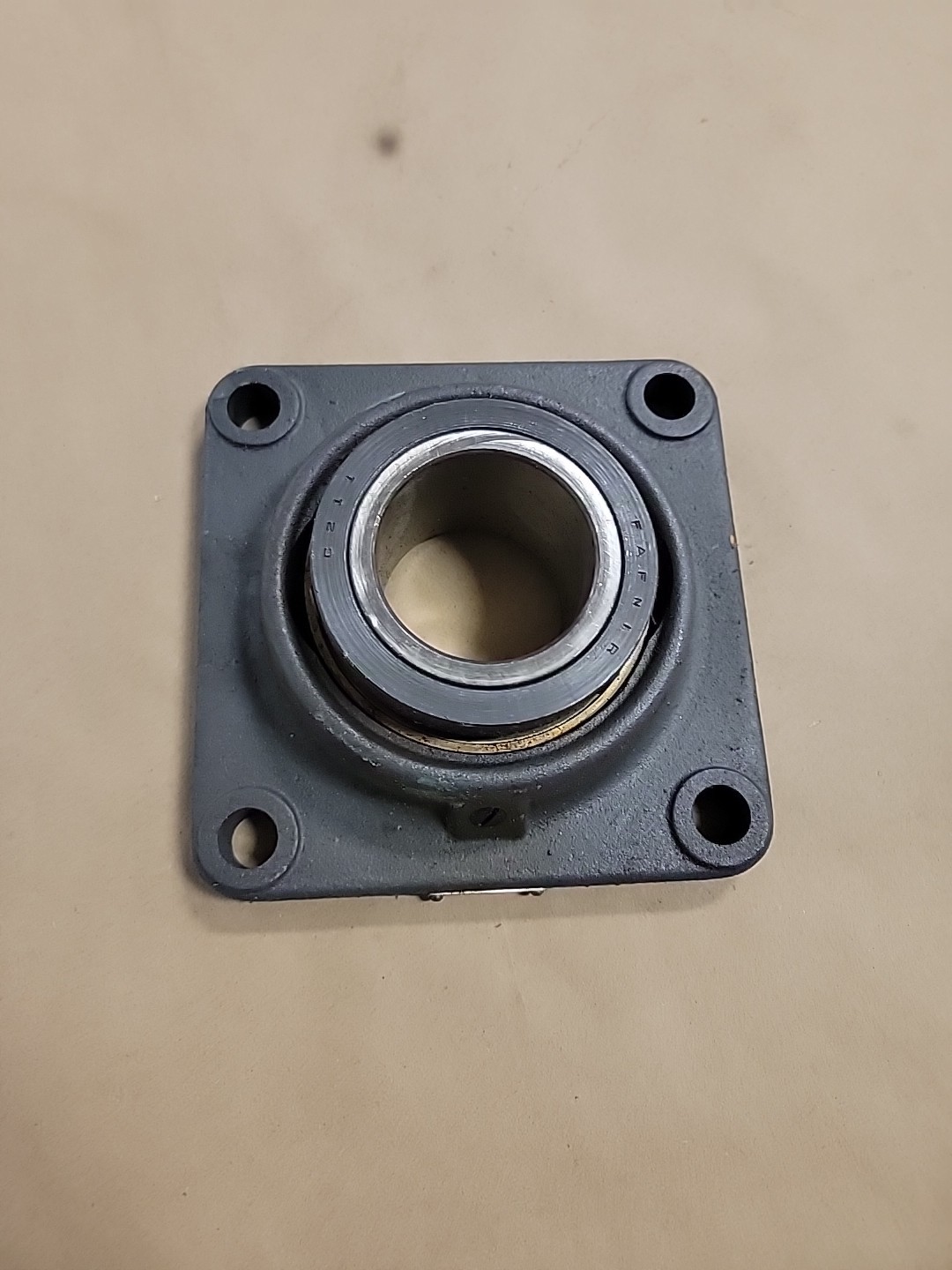 NEW  Fafnir 2-3/16” Bore 4 Bolt Flange Mount Bearing RCJ 2 3/16 