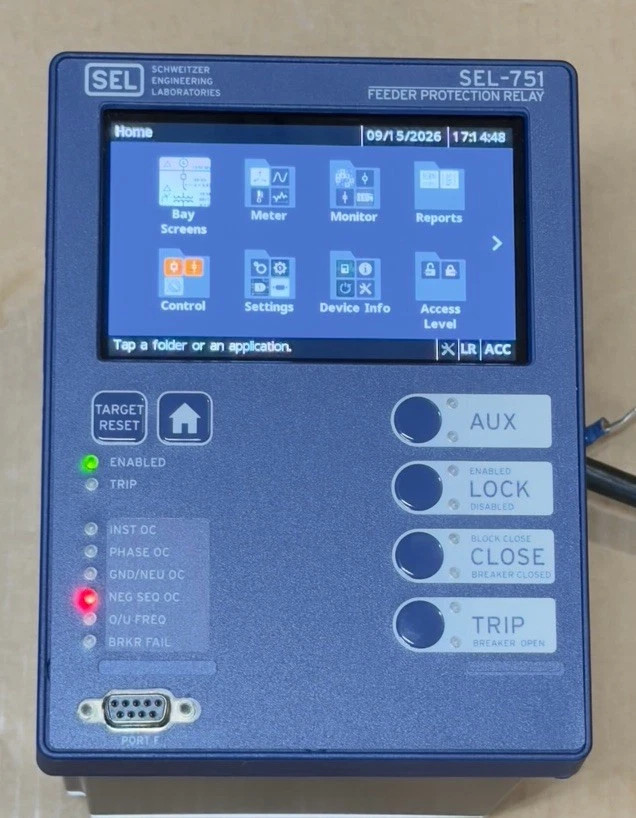 Sel Schweitzer SEL-751A 120-240VAC Feeder Protection Relay