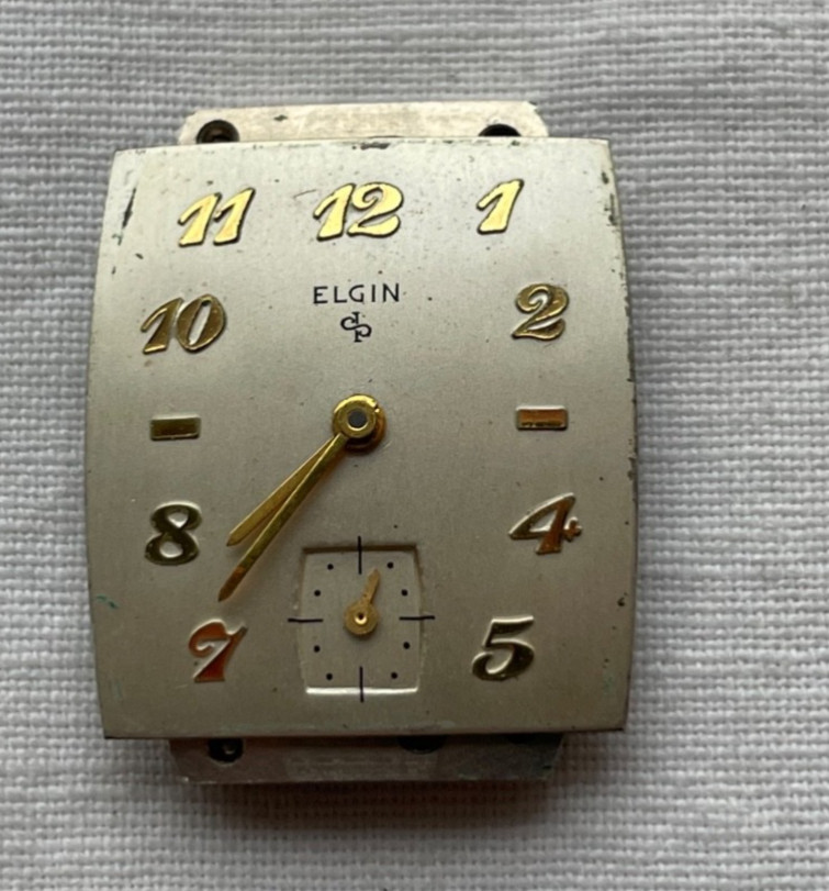 Elgin 673 - movement for mens watches AS IS - for parts Elgin 673 - movement for mens watches AS IS - for parts