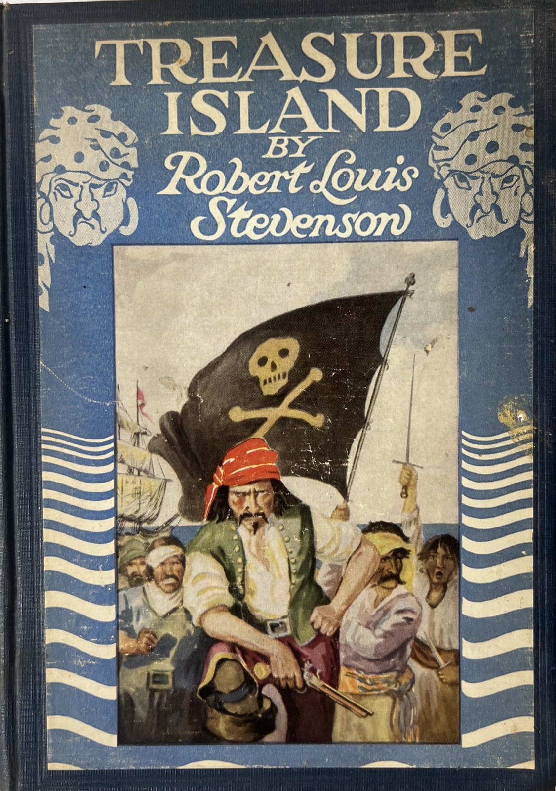 Vintage Book Treasure Island By Robert Louis 