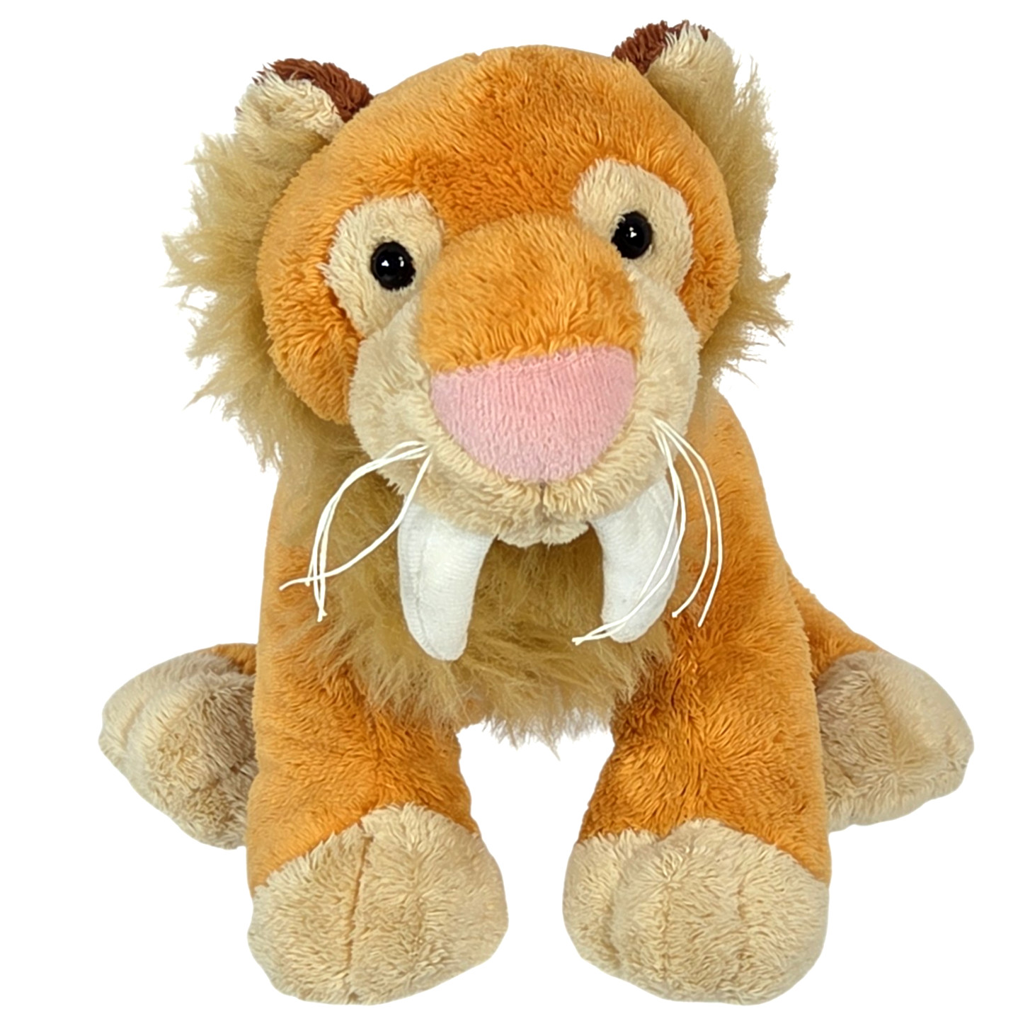 Webkinz Ganz Sabertooth Tiger Plush Stuffed Animal Retired HM609 No Code Rare