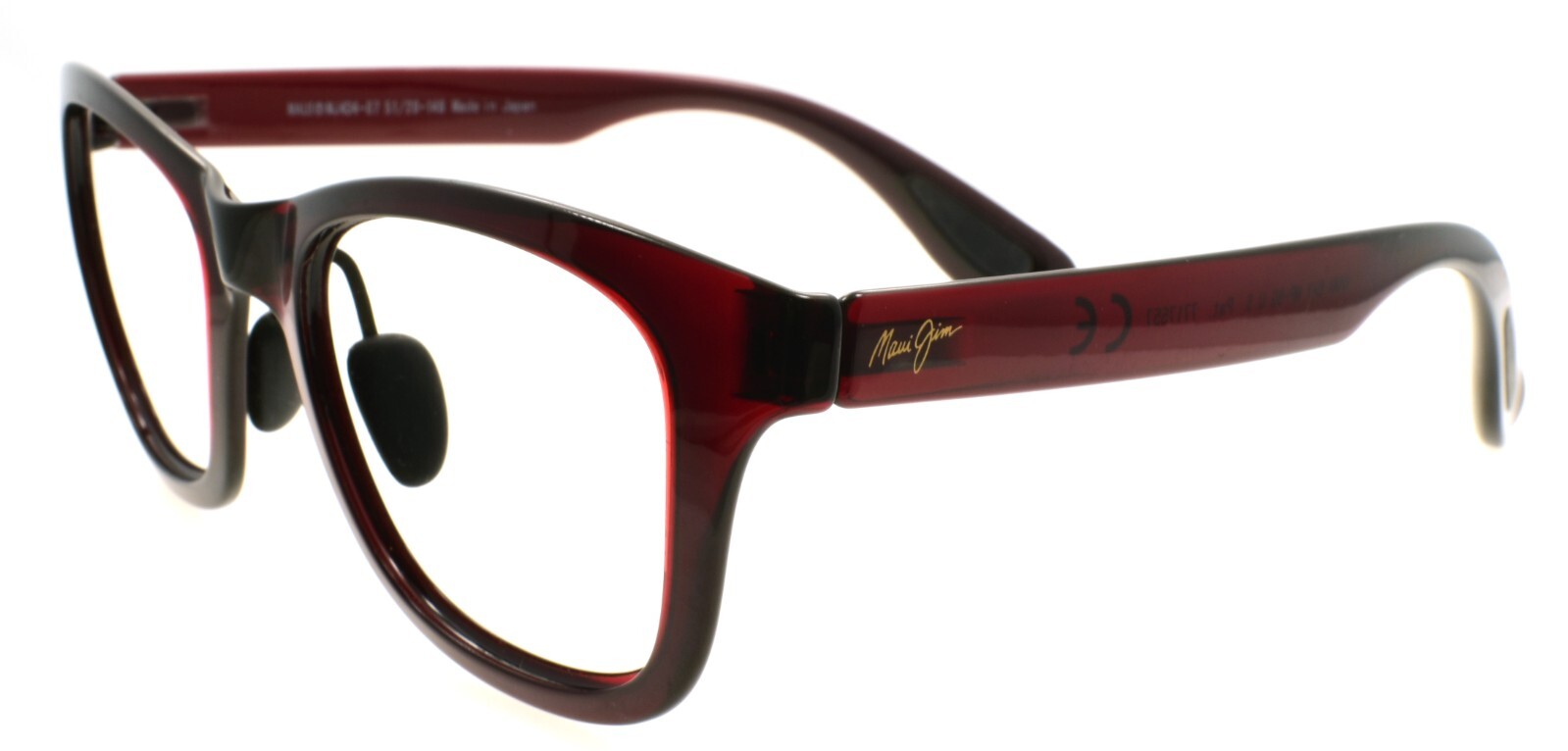 Maui Jim Hana Bay MJ434-07 FRAME ONLY Sunglasses Red Burgundy