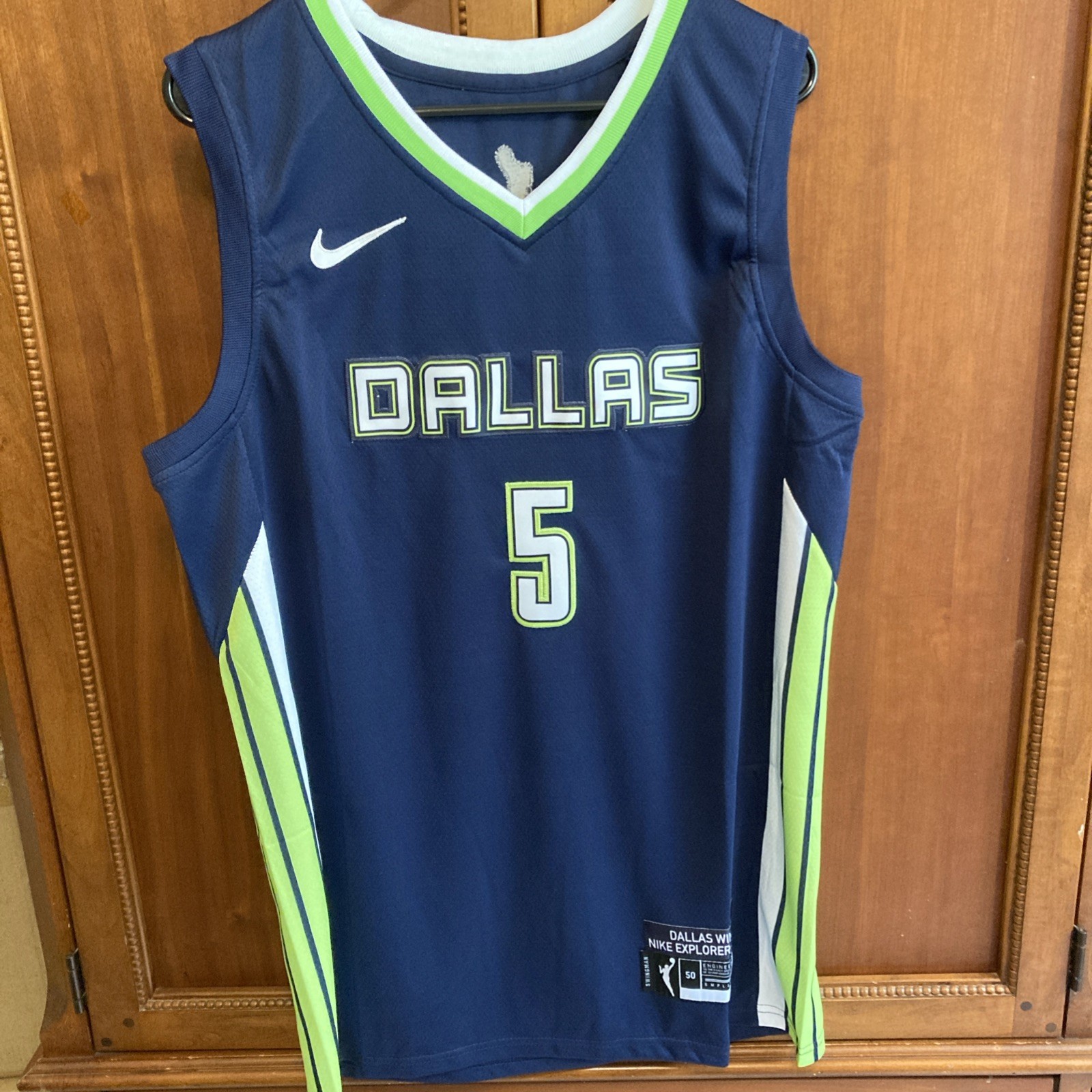 Paige Bueckers #5 Dallas Wings Stitched Blue Jersey Adult Unisex Size Large Paige Bueckers #5 Dallas Wings Stitched Blue Jersey Adult Unisex Size Large