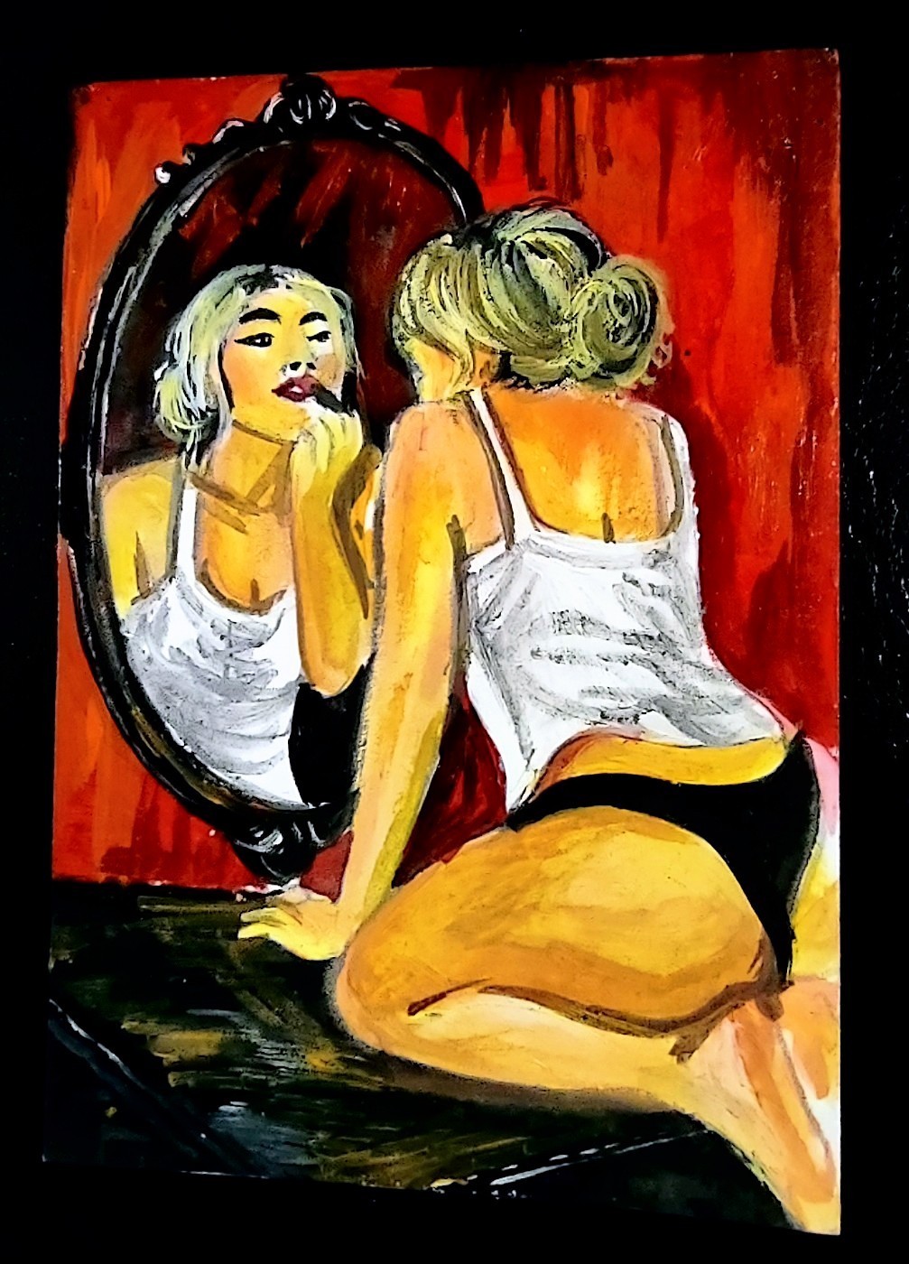 ACEO Hand Painted Art Card. Signed By Artist. Hand Painted Not A Print ACEO Hand Painted Art Card. Signed By Artist. Hand Painted Not A Print