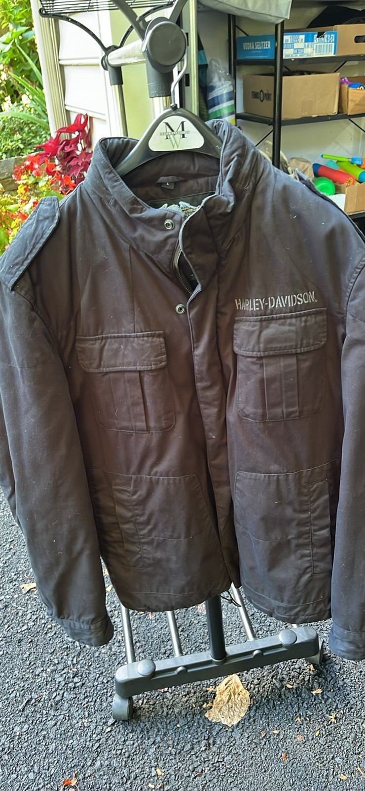 Harley Davidson men’s winter jacket size large Harley Davidson men’s winter jacket size large