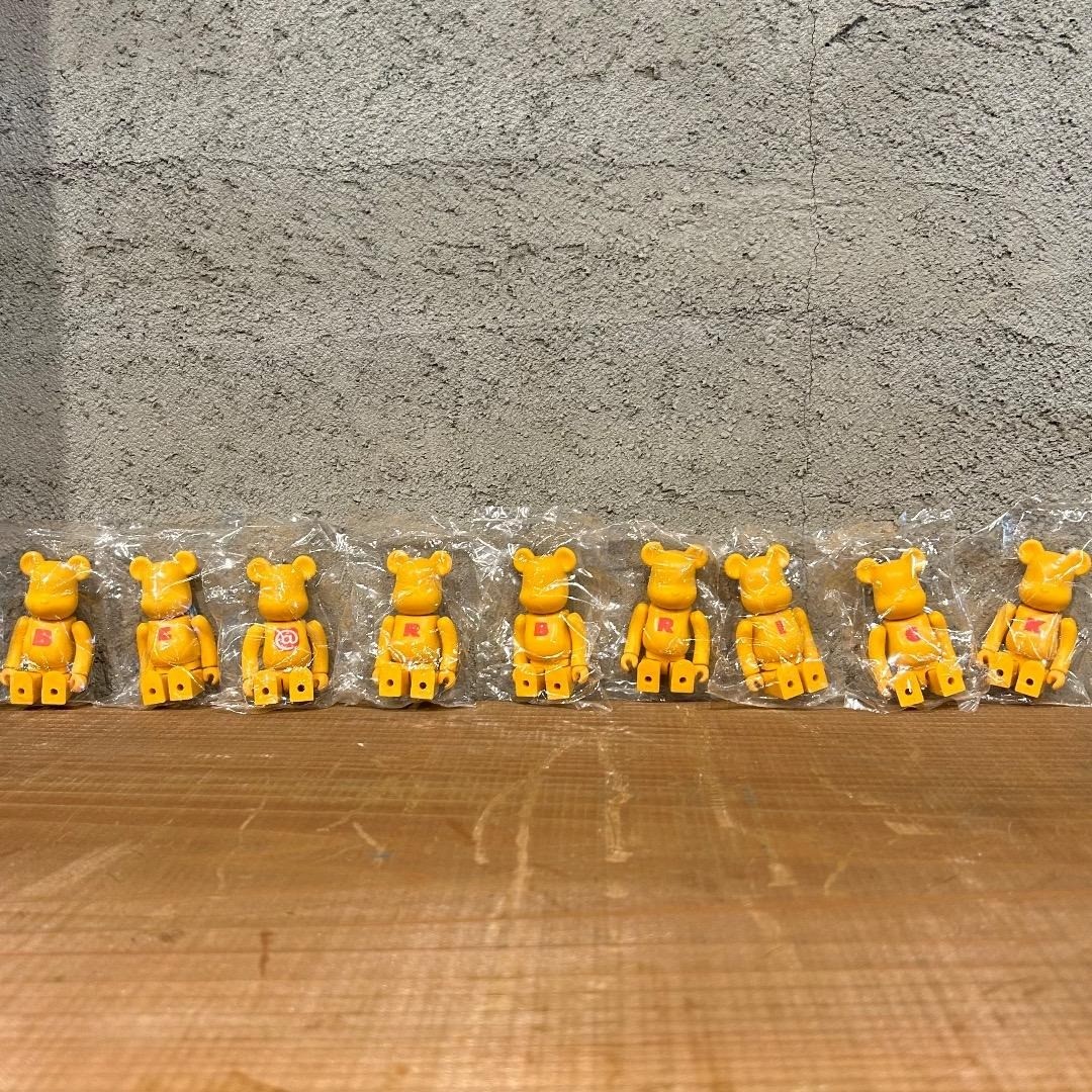 Medicom Toy Bearbrick Series 2 Basic 9 Figures Complete Set Unopened