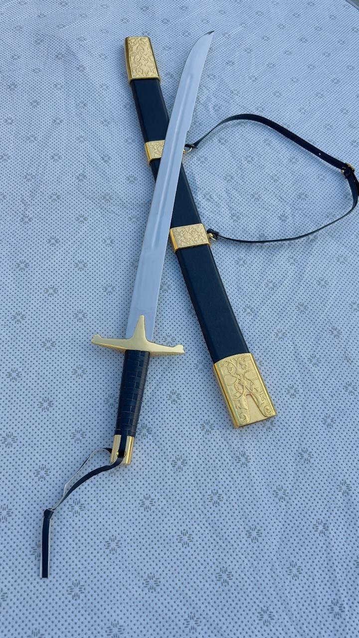 Handmade Ertugrul Sword. Turkish Dirilis Sword With Scabbard Replica Gift