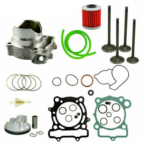 For 2004-2008 Kawasaki KX250F KXF250 Cylinder Piston Top End Gasket Valves Kit