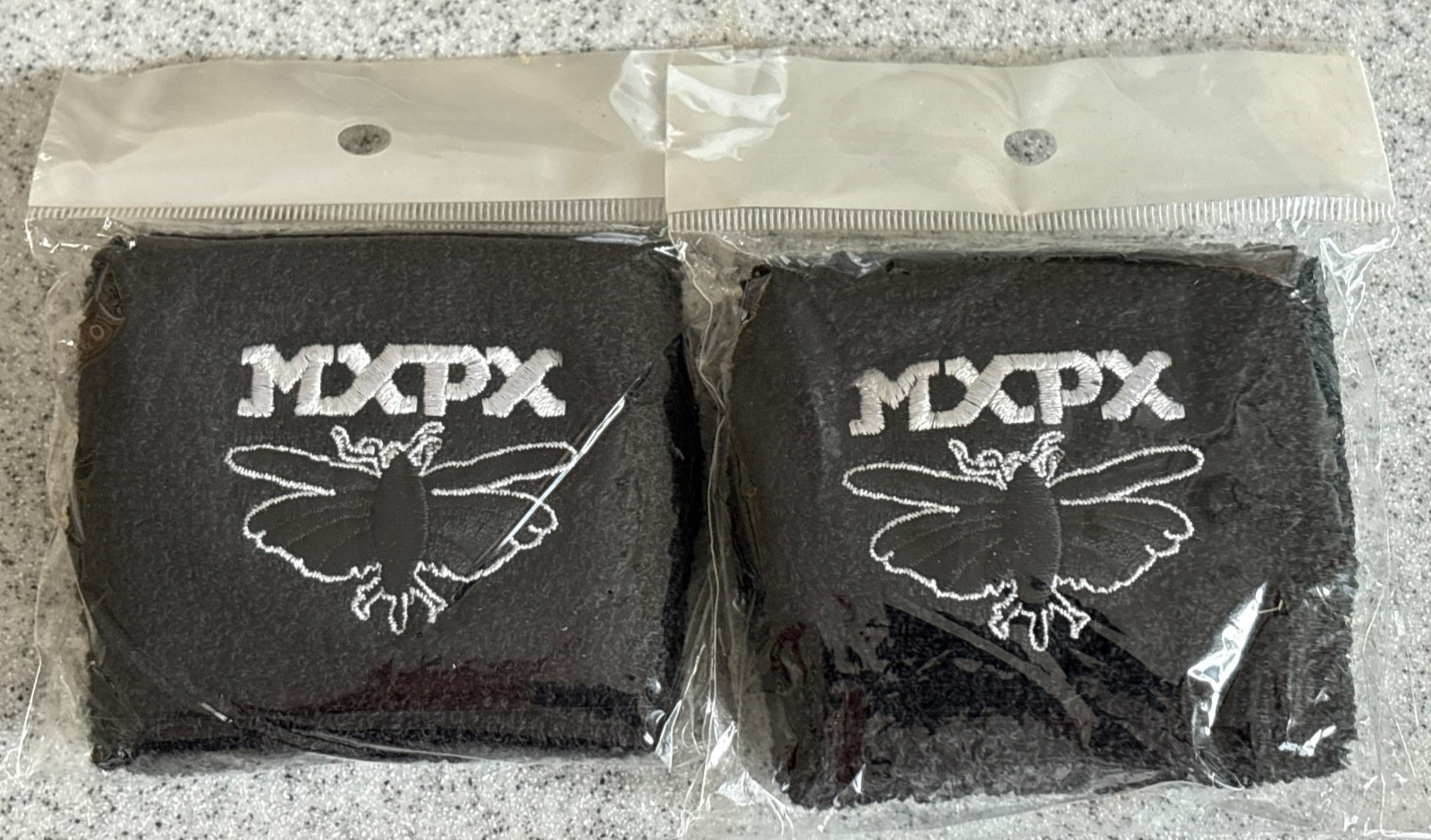 MXPX Band Vintage Tour Wristbands Sweatbands 2006 Official VERY RARE MXPX Band Vintage Tour Wristbands Sweatbands 2006 Official VERY RARE