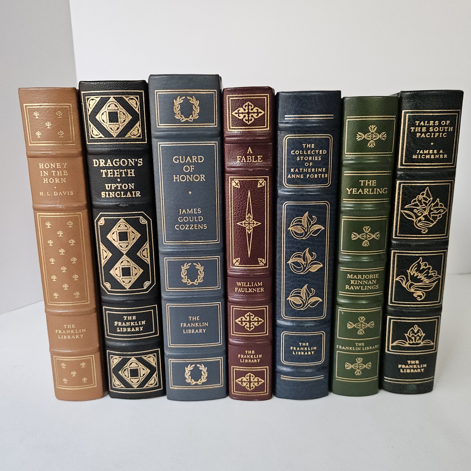 Franklin Library Leather Bound Classics Lot of 7 Gilt Pages Illustrated Books Franklin Library Leather Bound Classics Lot of 7 Gilt Pages Illustrated Books