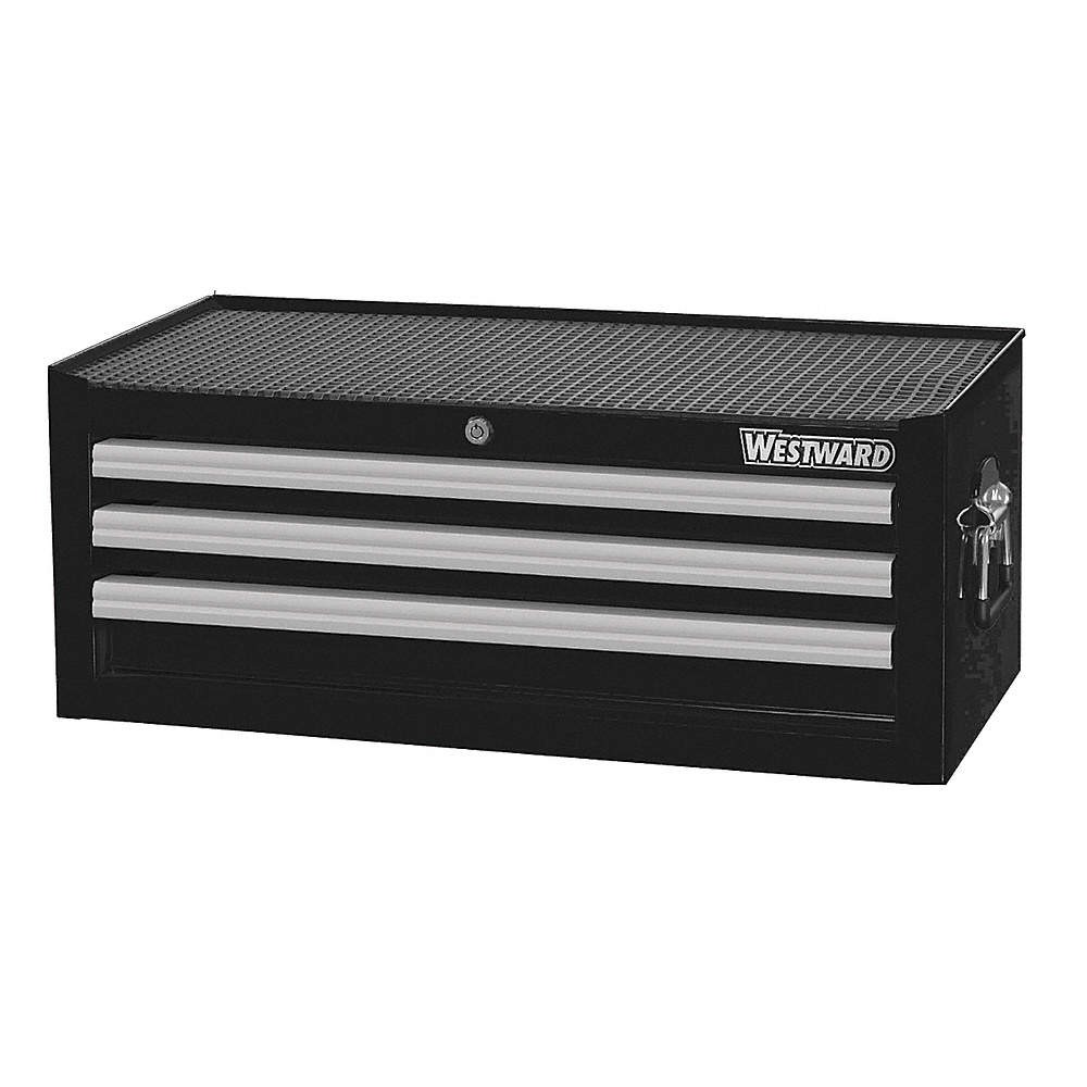 WESTWARD 32H849 Black,Light Duty,Intermediate Chest 32H849