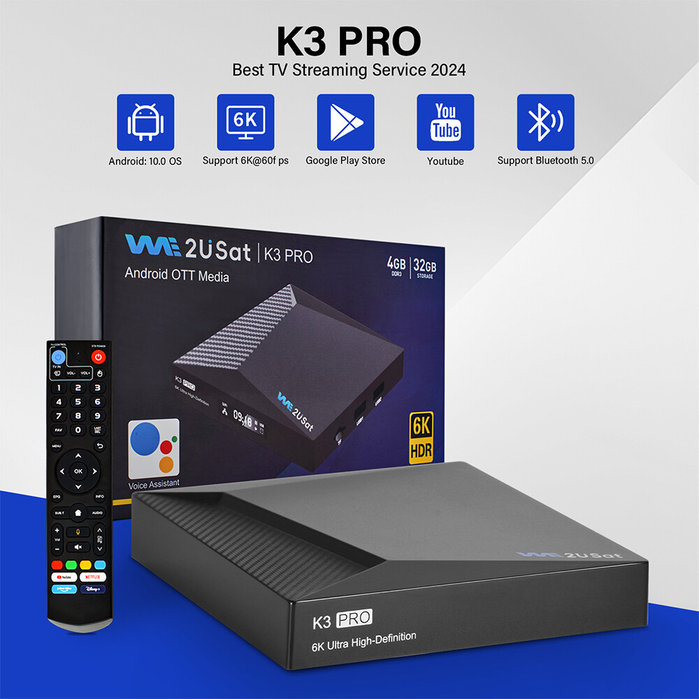 2026 SUPER BOX S6 MAX V See Box V6 PLUS/WE2USAT K3 PRO 6K Smart TV Box US