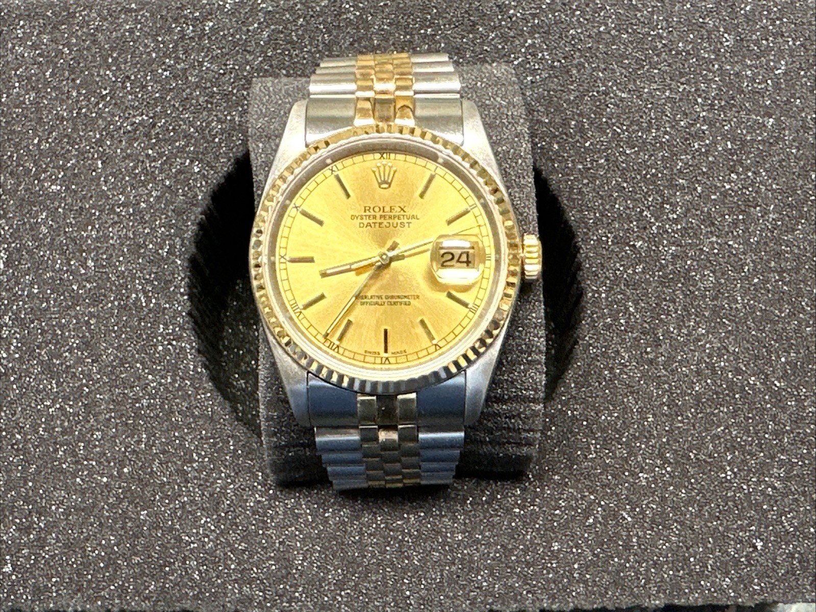 1993 rolex Datejust , Custom Bracelet
