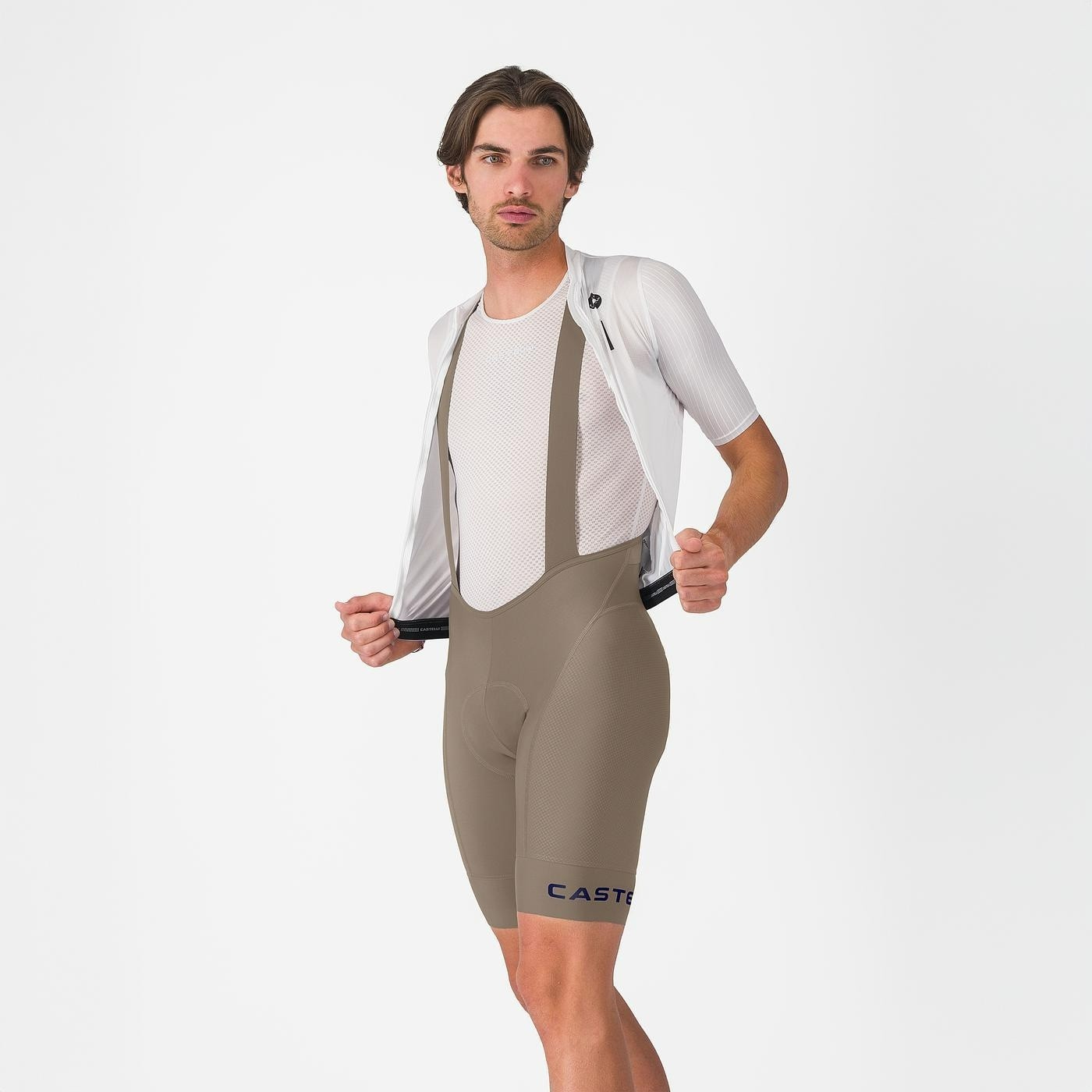 CASTELLI COMPETIZIONE 2 KIT BIBSHORT MEN – KISS AIR2 PAD – AERO ROAD CYCLING
