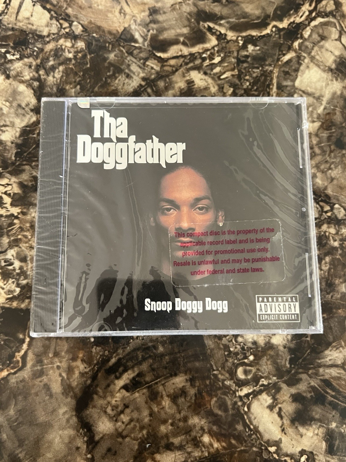 Snoop Doggy Dogg Tha Doggfather CD 1996 BRAND NEW SEALED Promo Sticker Cut-Out