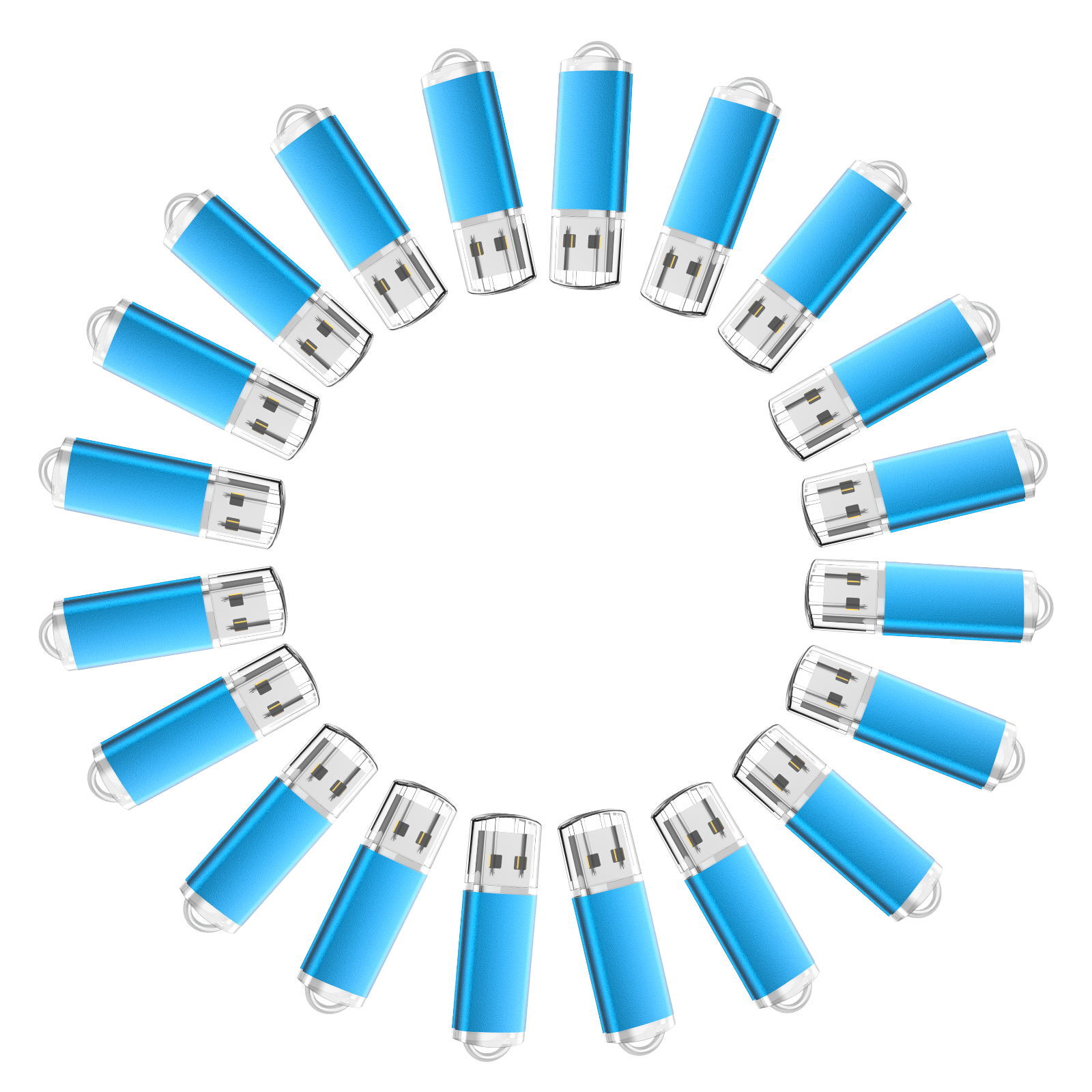 Wholesale 10/ 20/ 100Pack 16GB USB Flash Drive Memory Stick Pendrive Thumb Drive