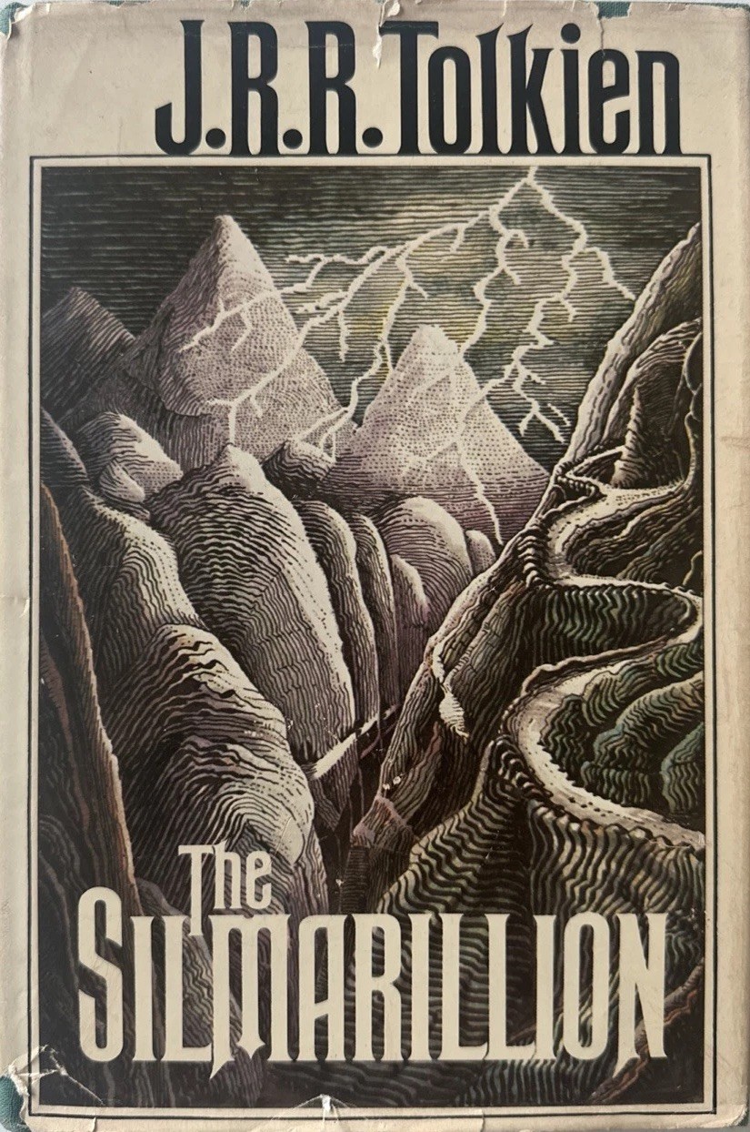 The Silmarillion by JRR Tolkien (First American Edition, First Printing w/ Map)